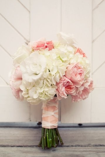 Mixed Flower Wedding Bouquets